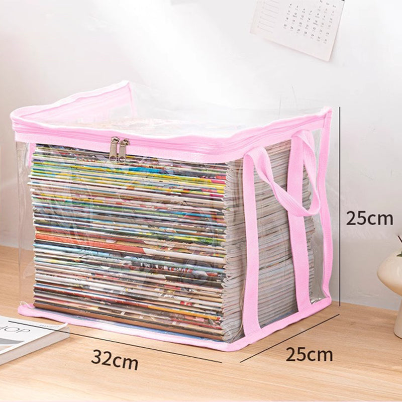 Devareon® ⏰LIMITED TIME 50% OFF! 🏠 Transparent Large-Capacity Dustproof & Moisture-Proof Storage Bag – Perfect for Clothes, Toys, Books & More ✨