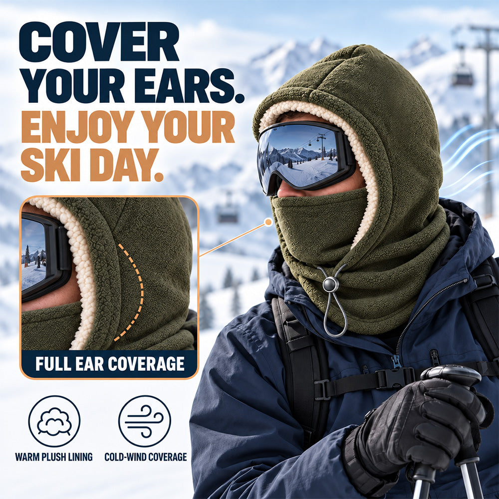⏳Limited‑Time 50% OFF ❄️ Thermal Balaclava Face Mask | Wind‑Proof Winter Hood for Skiing, Cycling & Hiking