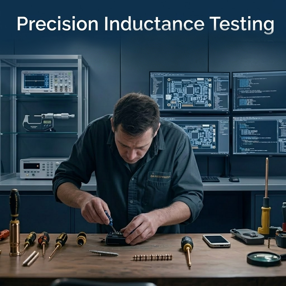 🥳2026 HOT SALE🥳💞50K+ SOLD!💡⚙️ 50% OFF! In-Circuit Inductor Tester – One-button simplicity, clear indicator. Non-contact, rapid diagnosis. A must-have for electronics repair. 📟🕊️