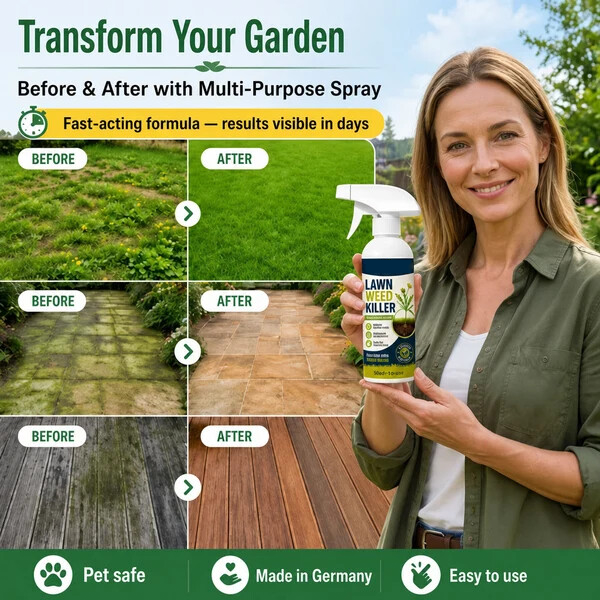 🔥50% OFF Today Only! [Easy and stress-free weeding in the garden] Herbicide for domestic use