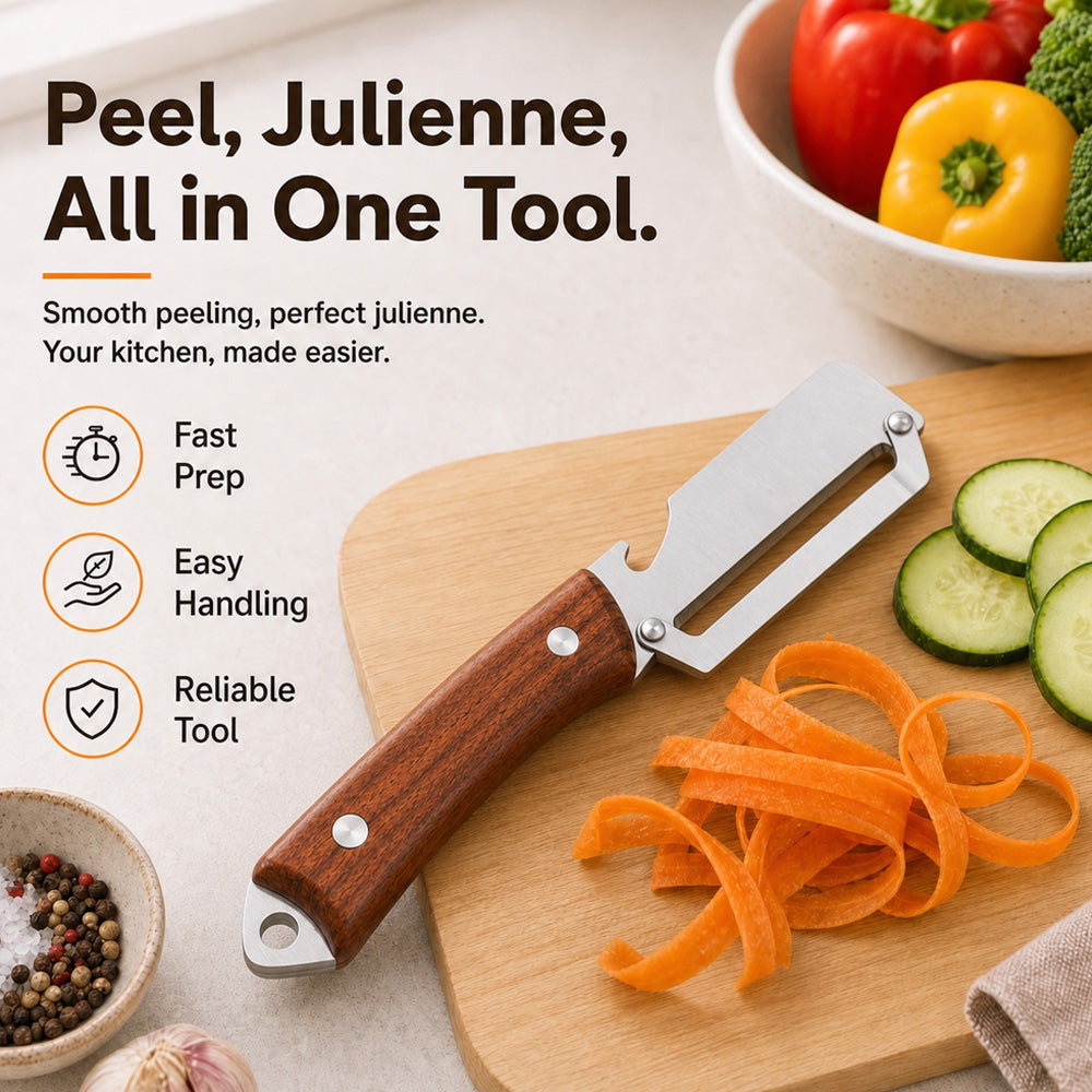 🔪🥕BUY 1 – GET 1 FREE: Multifunctional peeler