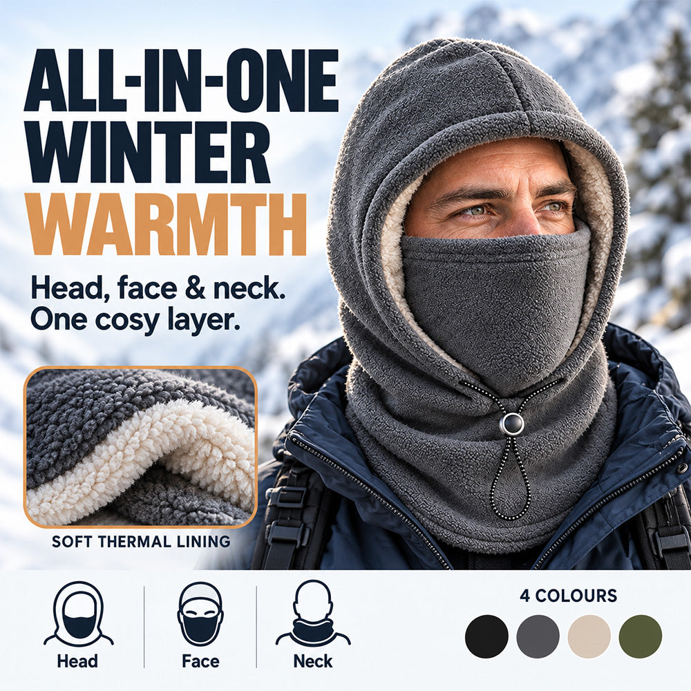 ⏳Limited‑Time 50% OFF ❄️ Thermal Balaclava Face Mask | Wind‑Proof Winter Hood for Skiing, Cycling & Hiking