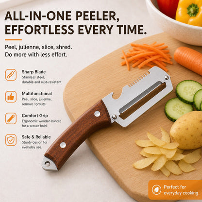 🔪🥕BUY 1 – GET 1 FREE: Multifunctional peeler