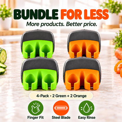 🥳2026 HOT SALE🥳💞50K+ SOLD! 🧣❄️ 50% OFF!Ergonomic Two-Finger Fruit and Vegetable Peeler