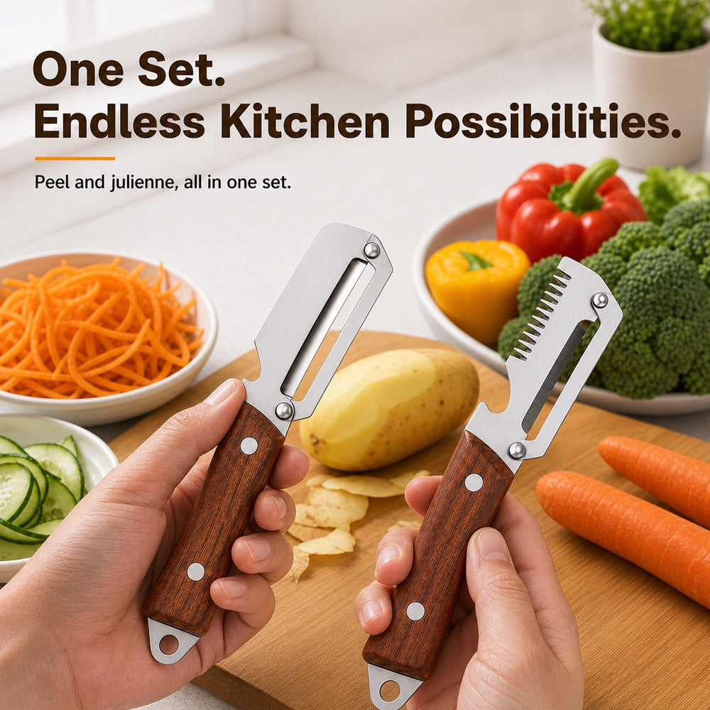 🔪🥕BUY 1 – GET 1 FREE: Multifunctional peeler
