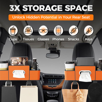 upsell⏳LAST DAY SALE 50% OFF!!⚡50K+ SOLD!✨Multifunctional car seat rear storage box