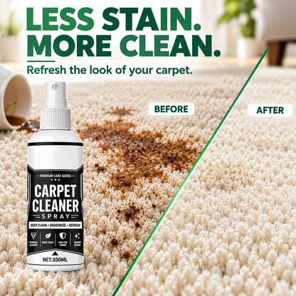 🏆 🏆Last Day Special Price £9.49! 🛋️Buy 1 Get 1 Free🎁 Deep Clean Carpet Spray – Industrial-Strength Formula | Perfect for Auto Interiors, Sofas & Rugs, Effortless Stain Removal ✨