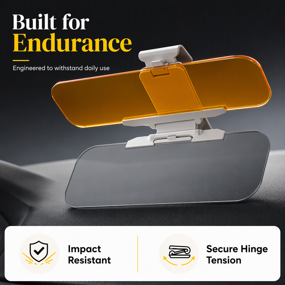 ⏳Time-Limited Special⏰Universal HD Anti-Glare Car Visor for Day & Night