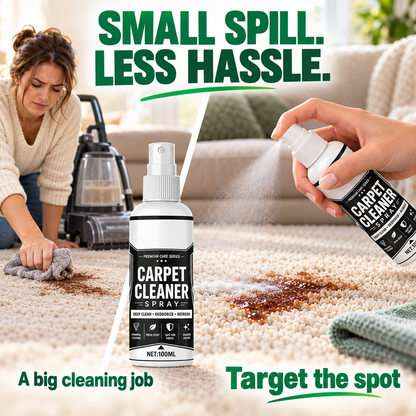 🏆 🏆Last Day Special Price £9.49! 🛋️Buy 1 Get 1 Free🎁 Deep Clean Carpet Spray – Industrial-Strength Formula | Perfect for Auto Interiors, Sofas & Rugs, Effortless Stain Removal ✨