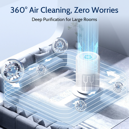 🔇Limited Offer 💐Silent Air Purifier – Peaceful sleep, no noise😴