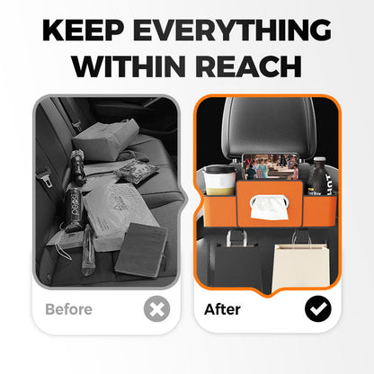 upsell⏳LAST DAY SALE 50% OFF!!⚡50K+ SOLD!✨Multifunctional car seat rear storage box
