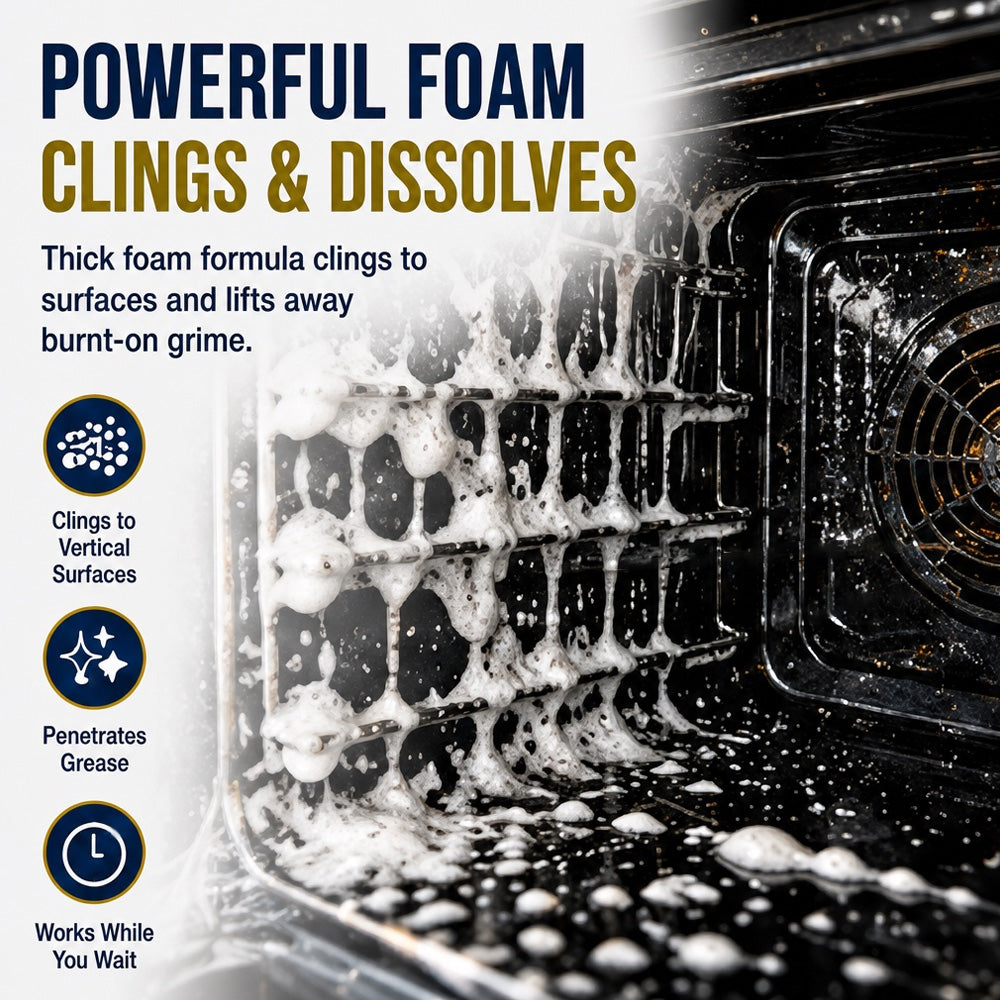 🔥LAST DAY 50% OFF🔥Heavy Duty Oven & Cooktop Cleaner Spray🧼