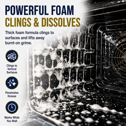 🔥LAST DAY 50% OFF🔥Heavy Duty Oven & Cooktop Cleaner Spray🧼