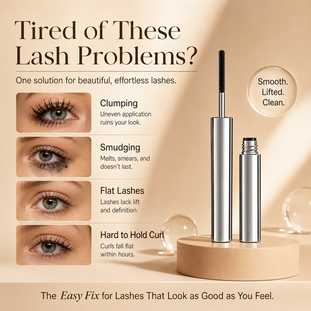 💖Buy 1 Get 1 FREE✨ Darolio®Waterproof Curling & Lengthening Mascara ✨