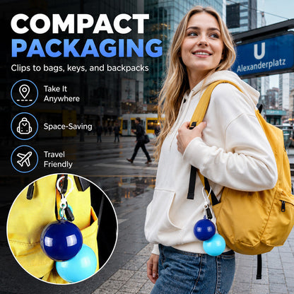 🌧️50% OFF NOW! Pocket‑Size Disposable Raincoat for Unexpected Showers, Compact Ball‑Packaged Waterproof Emergency Poncho, One‑Size‑Fits‑All Lightweight Rain Protection for Travel, Hiking & Outdoor Events