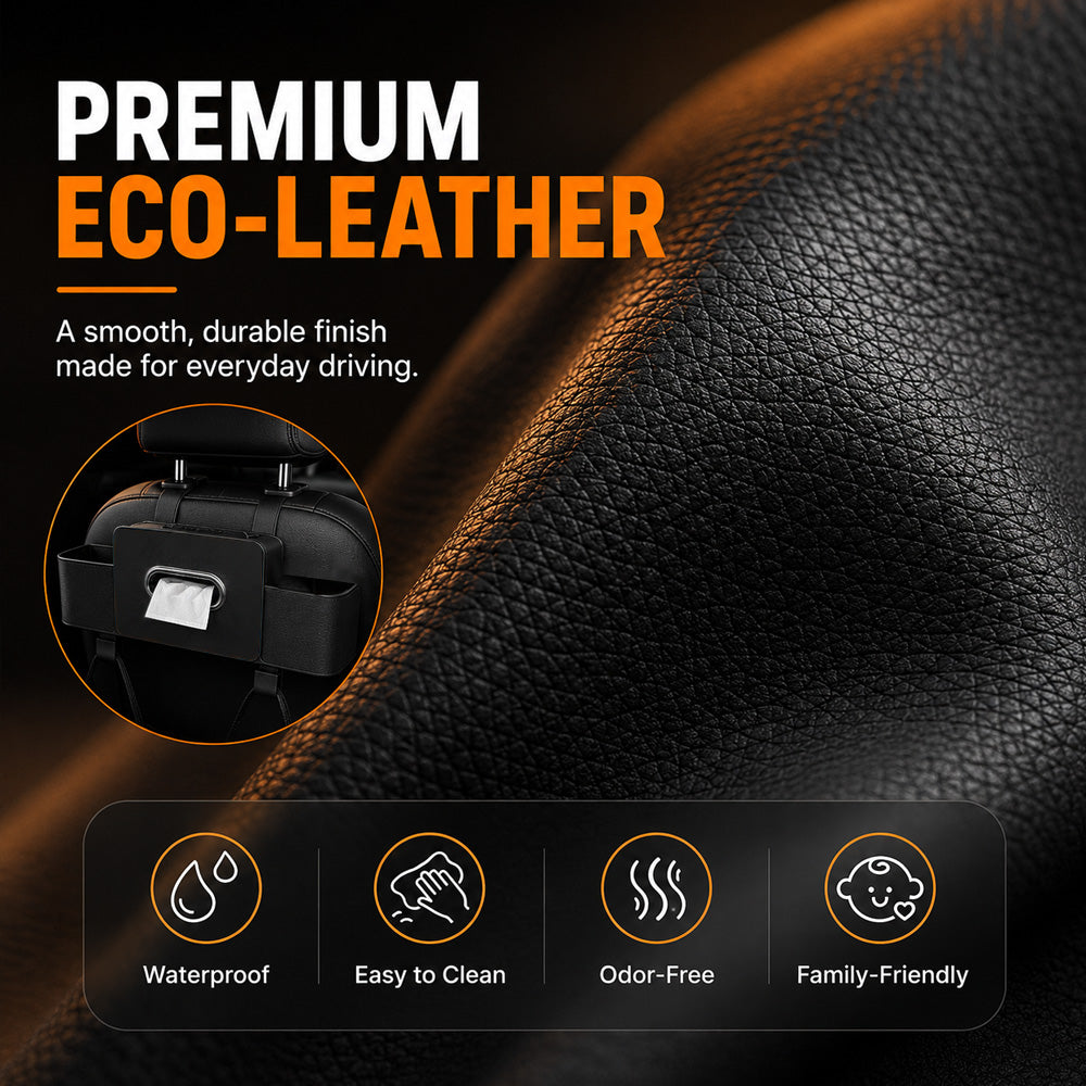 ⏳LAST DAY SALE 50% OFF!!⚡50K+ SOLD!✨Multifunctional car seat rear storage box