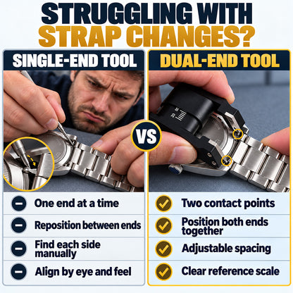 Watch Repair Tool V Shaped Spring Bar Pliers and Tweezers Kit for Strap Removal