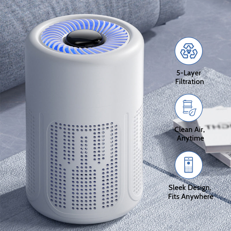 🔇Limited Offer 💐Silent Air Purifier – Peaceful sleep, no noise😴