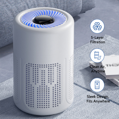 🔇Limited Offer 💐Silent Air Purifier – Peaceful sleep, no noise😴