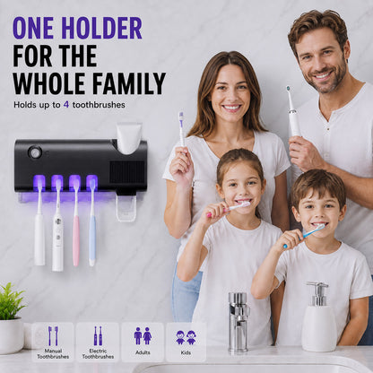 🎁Clearance Sale 50% OFF💥Smart UV Sterilizing Toothbrush Holder🦷