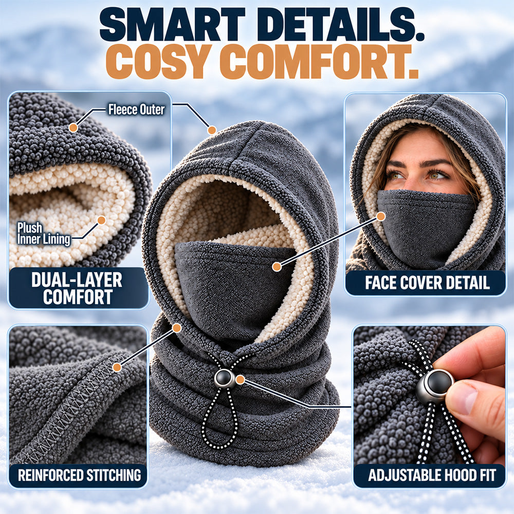 ⏳Limited‑Time 50% OFF ❄️ Thermal Balaclava Face Mask | Wind‑Proof Winter Hood for Skiing, Cycling & Hiking