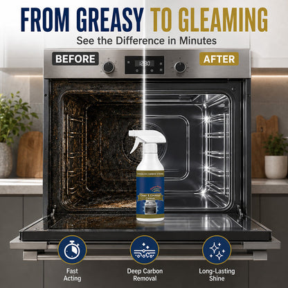 🔥LAST DAY 50% OFF🔥Heavy Duty Oven & Cooktop Cleaner Spray🧼