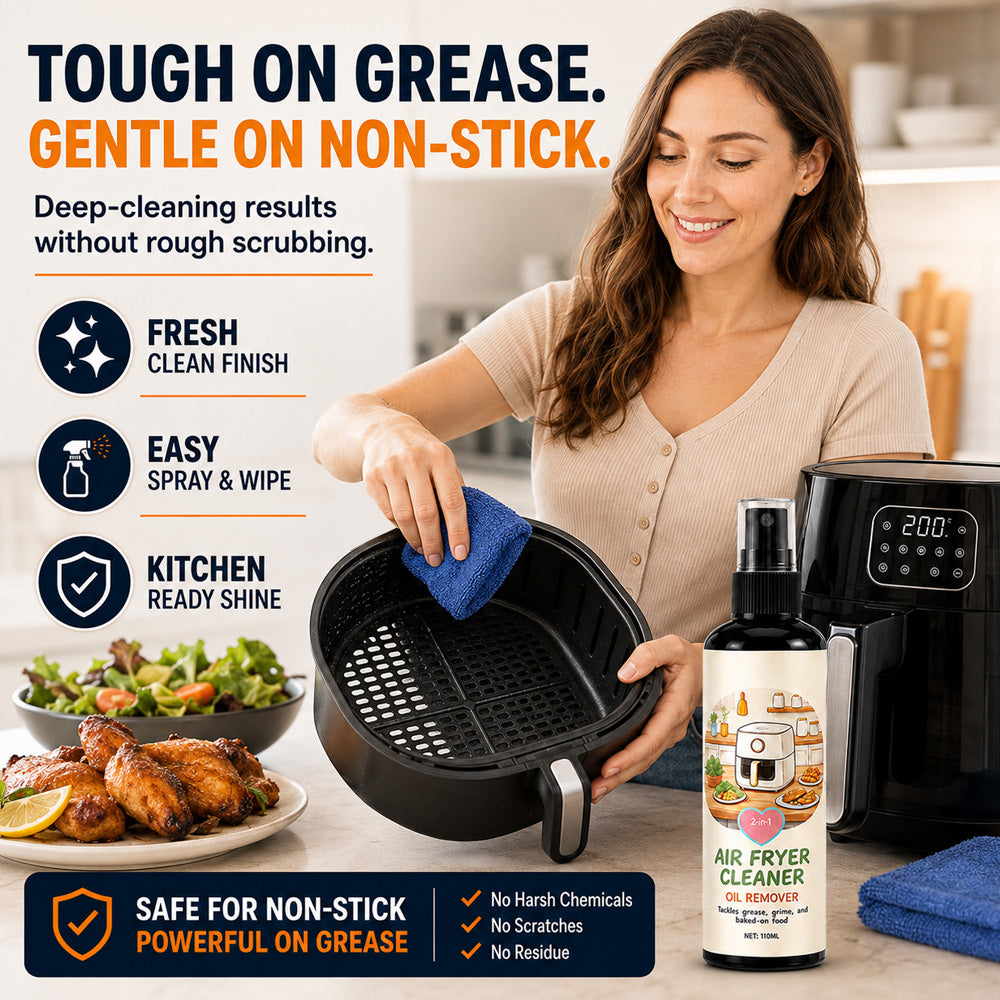 upsell🔥LAST DAY 50% OFF🔥✨2-in-1 Air Fryer Cleaner and Degreaser Spray🧼