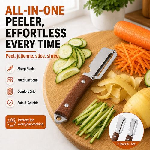 🔪🥕BUY 1 – GET 1 FREE: Multifunctional peeler