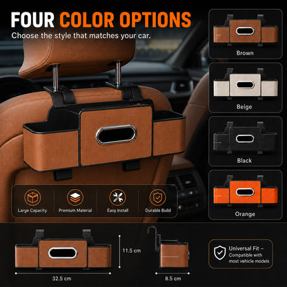 ⏳LAST DAY SALE 50% OFF!!⚡50K+ SOLD!✨Multifunctional car seat rear storage box