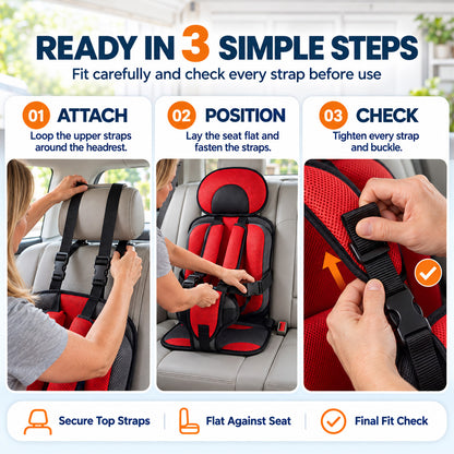 📢📢Portable Child Car Safety Seat
