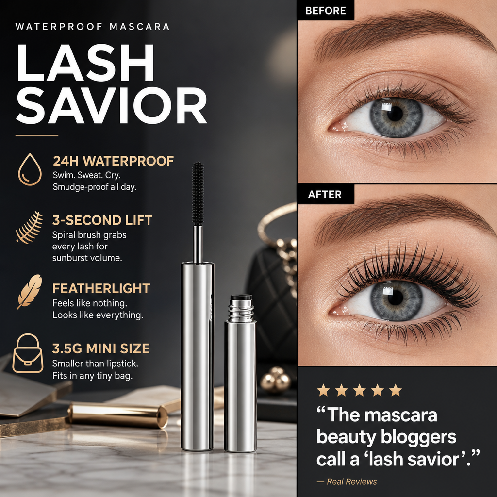 💖Buy 1 Get 1 FREE✨ Darolio®Waterproof Curling & Lengthening Mascara ✨