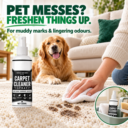 🏆 🏆Last Day Special Price £9.49! 🛋️Buy 1 Get 1 Free🎁 Deep Clean Carpet Spray – Industrial-Strength Formula | Perfect for Auto Interiors, Sofas & Rugs, Effortless Stain Removal ✨