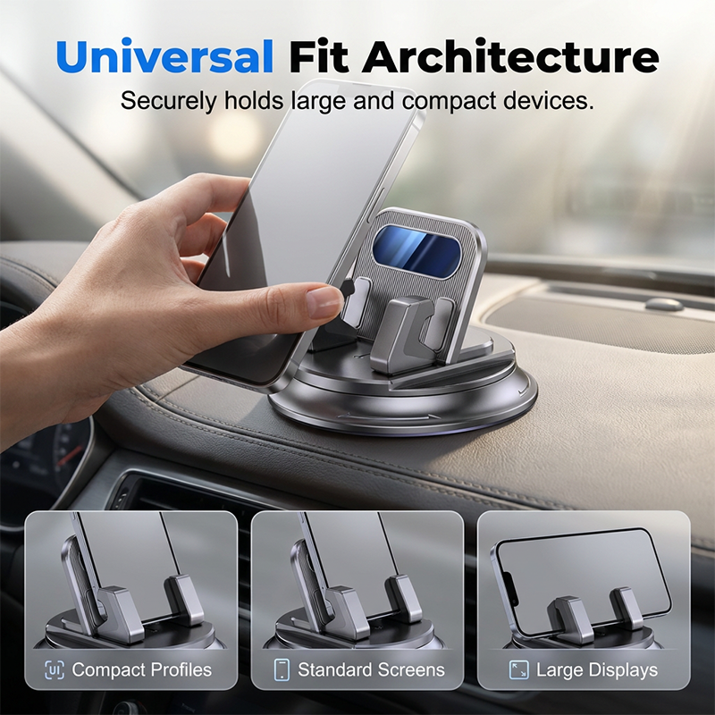 60%🚗 40% OFF NOW!📱 Rotating Dashboard Car Phone Holder – 360° Adjustable & Anti-Slip – Hands-Free Phone Mount 🛡️