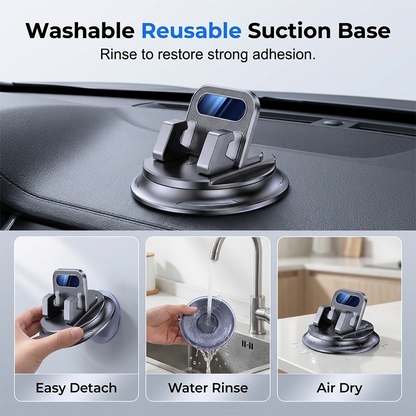 60%🚗 40% OFF NOW!📱 Rotating Dashboard Car Phone Holder – 360° Adjustable & Anti-Slip – Hands-Free Phone Mount 🛡️