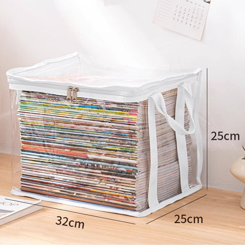 Devareon® ⏰LIMITED TIME 50% OFF! 🏠 Transparent Large-Capacity Dustproof & Moisture-Proof Storage Bag – Perfect for Clothes, Toys, Books & More ✨