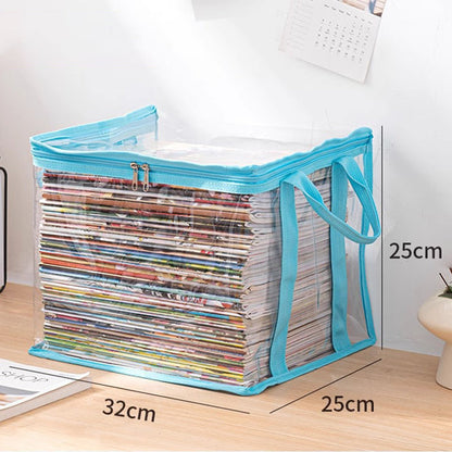Devareon® ⏰LIMITED TIME 50% OFF! 🏠 Transparent Large-Capacity Dustproof & Moisture-Proof Storage Bag – Perfect for Clothes, Toys, Books & More ✨