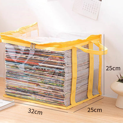 Devareon® ⏰LIMITED TIME 50% OFF! 🏠 Transparent Large-Capacity Dustproof & Moisture-Proof Storage Bag – Perfect for Clothes, Toys, Books & More ✨