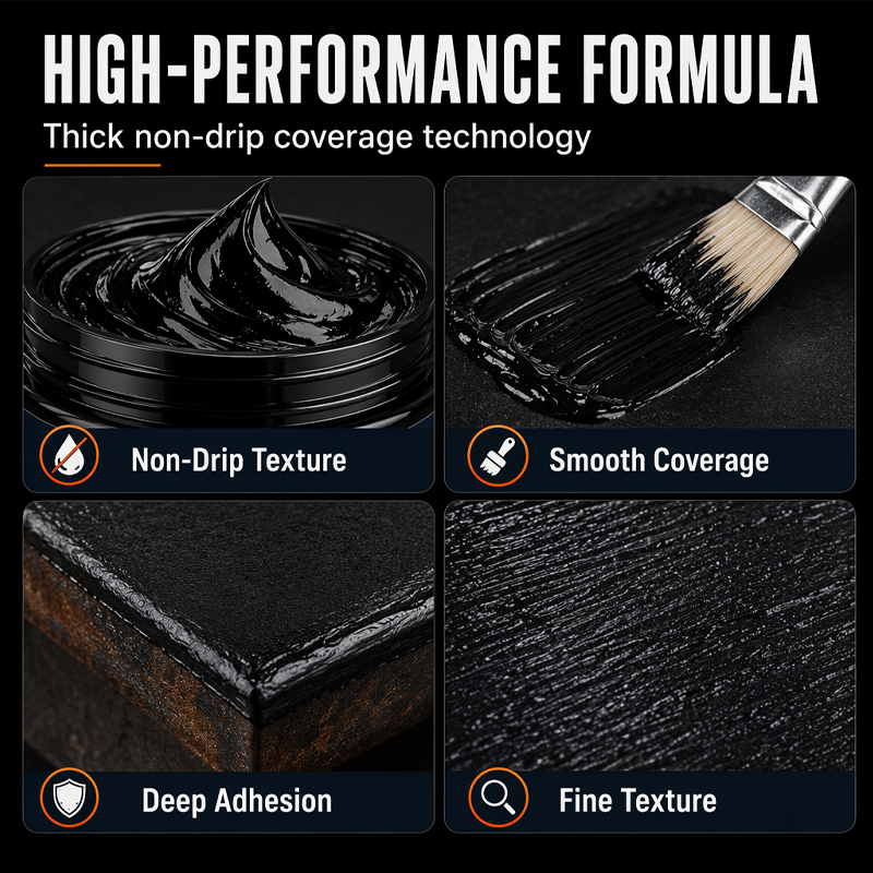🥳2026 HOT SALE🥳💞50K+ SOLD!🔧🏠 60% OFF! Metal Rust Protection Black Repair Paste – Restores rusty gates, railings & tools. Forms protective coating – no need to replace! 🛡️✨