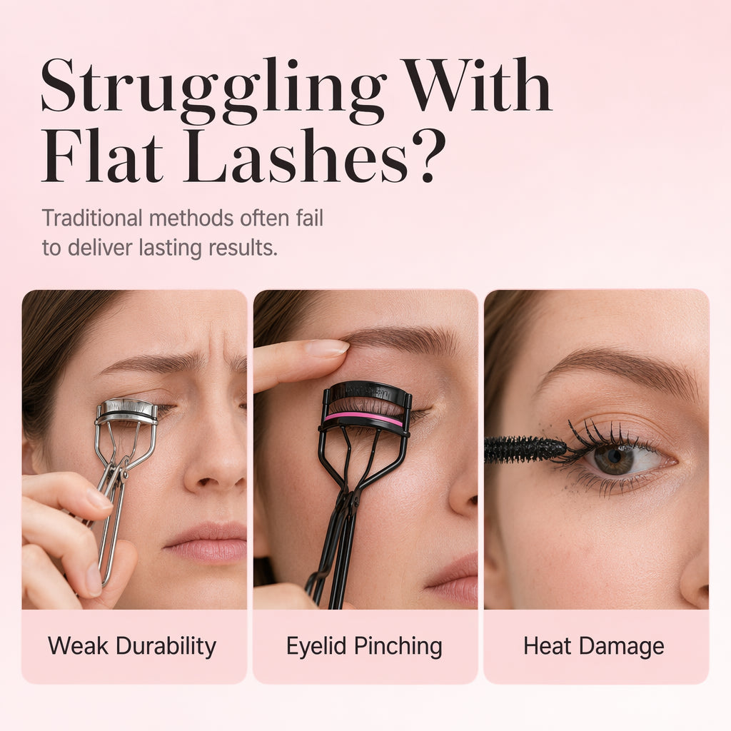 ⏳LAST DAY SALE 60% OFF !!💗✨Rechargeable Heated Eyelash Curler | Get Long-Lasting Perfect Lash Curls Anytime🔋