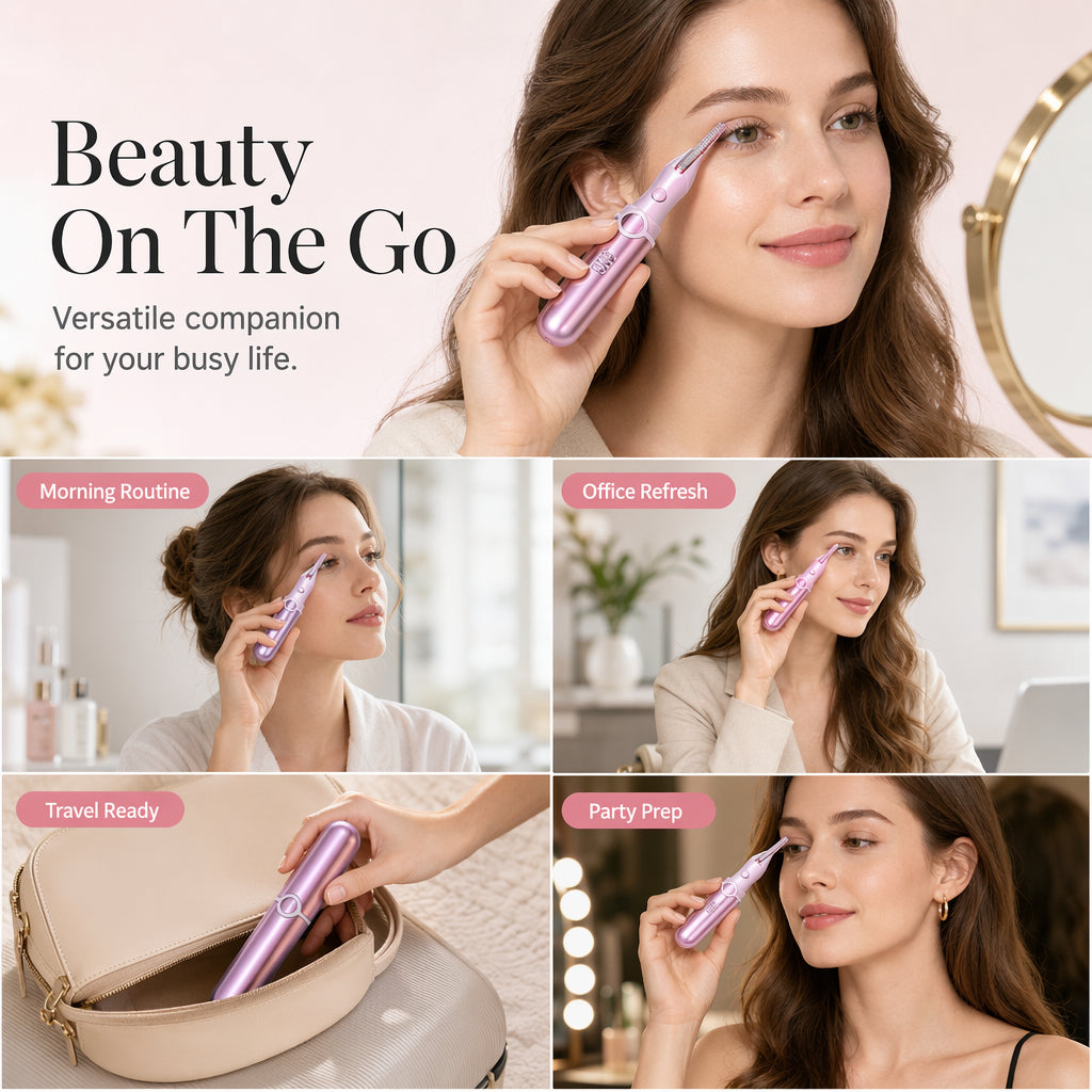 ⏳LAST DAY SALE 60% OFF !!💗✨Rechargeable Heated Eyelash Curler | Get Long-Lasting Perfect Lash Curls Anytime🔋