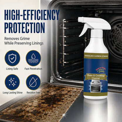 🔥LAST DAY 50% OFF🔥Heavy Duty Oven & Cooktop Cleaner Spray🧼