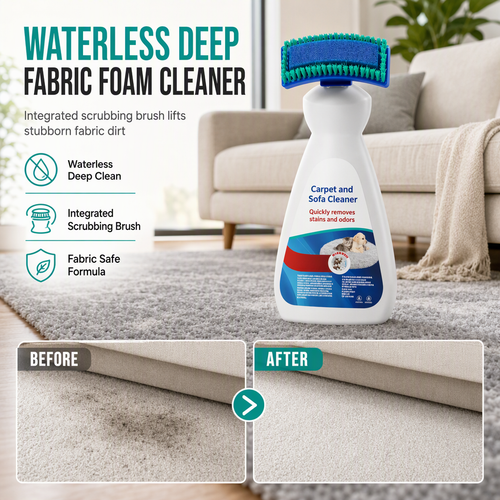 🏆Last Day Special Price ! Waterless Fabric and Carpet Cleaner