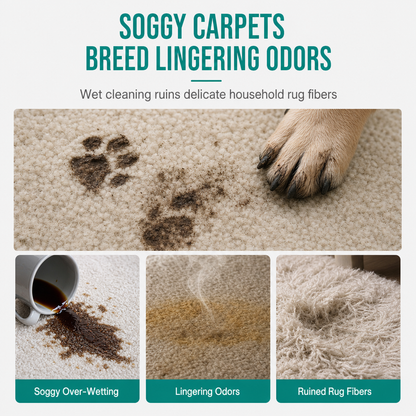 🏆Last Day Special Price ! Waterless Fabric and Carpet Cleaner