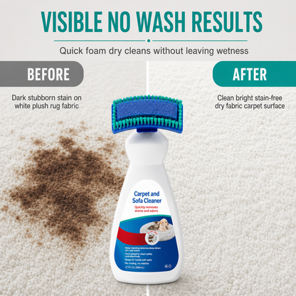 🏆Last Day Special Price ! Waterless Fabric and Carpet Cleaner