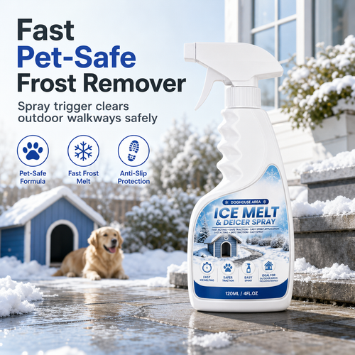 🐾 Fast Pet-Safe Outdoor De-Icing & Snow Melting Spray❄️