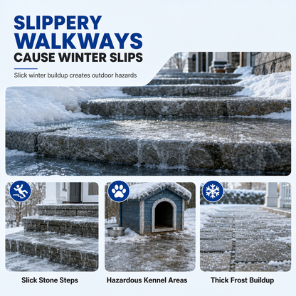 🐾 Fast Pet-Safe Outdoor De-Icing & Snow Melting Spray❄️