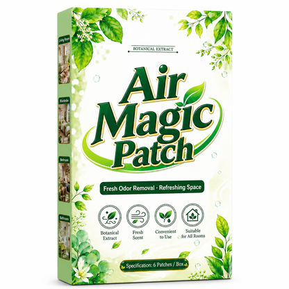 🧪6Pcs Mold Purifying Patches, Botanical Mildew Remover for Bathroom, Kitchen & Damp Areas