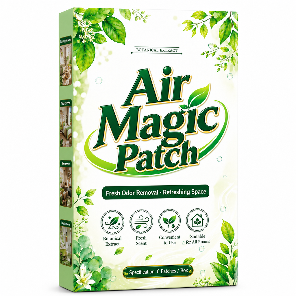 upsell🧪6Pcs Mold Purifying Patches, Botanical Mildew Remover for Bathroom, Kitchen & Damp Areas