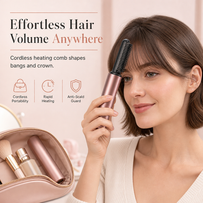 upsell✨Mini Cordless Heated Styling Comb